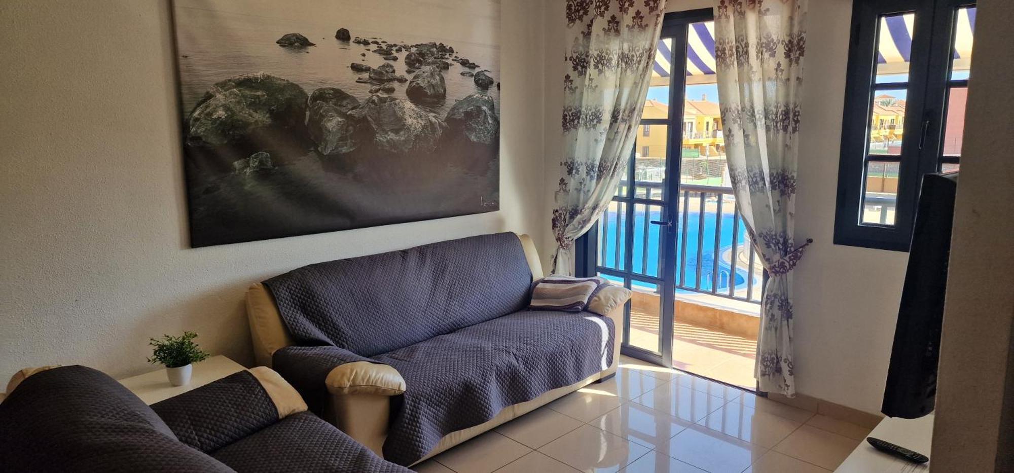 Vivienda vacacional A38473 bonita, agradable y tranquila en Tenerife Costa del Silencio Exterior foto